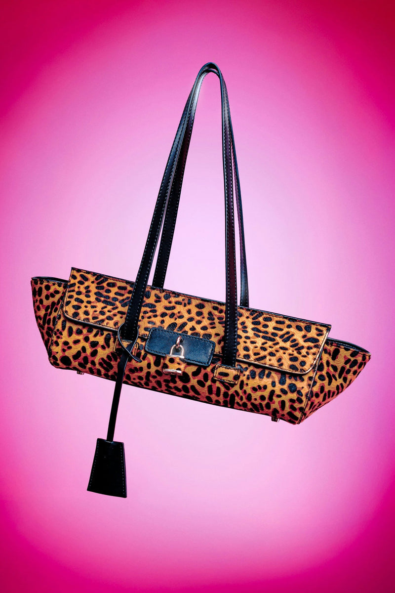 Leopard Print Fur Tokyo Bag Designation Official