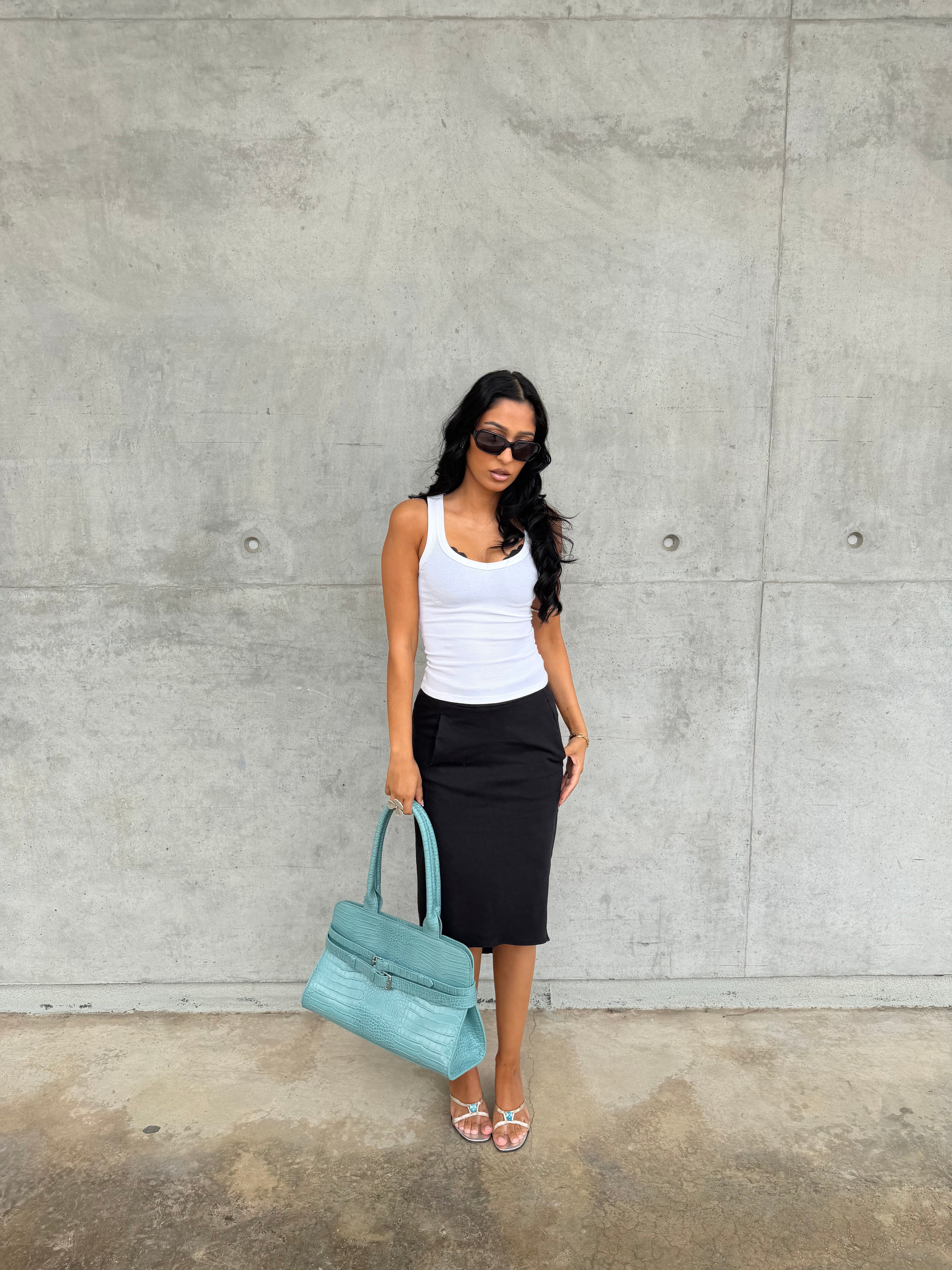 365 Bag Aquamarine Croc — Limited Edition (PRE-ORDER) Designation Official