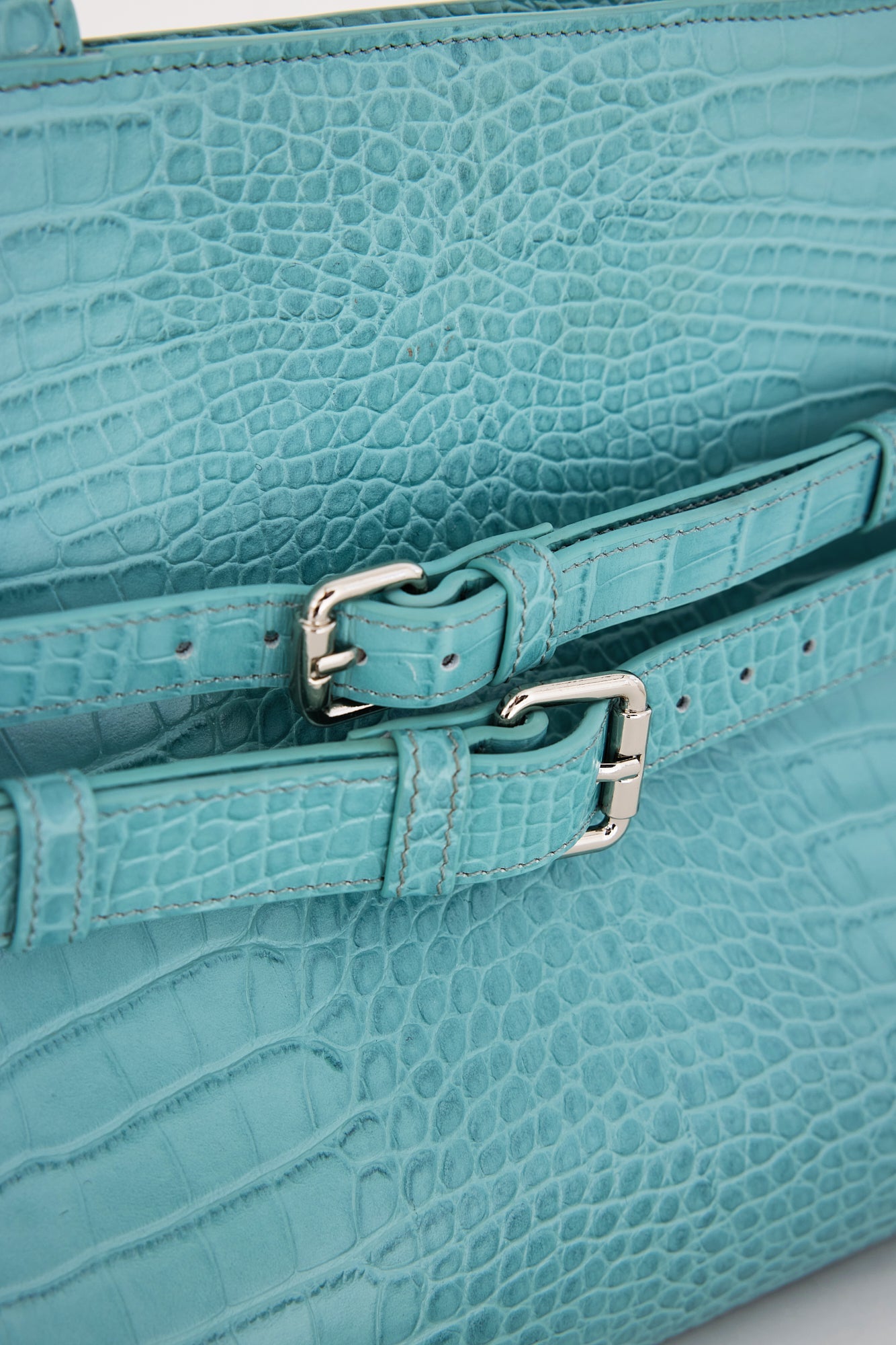 365 Bag Aquamarine Croc — Limited Edition Designation Official