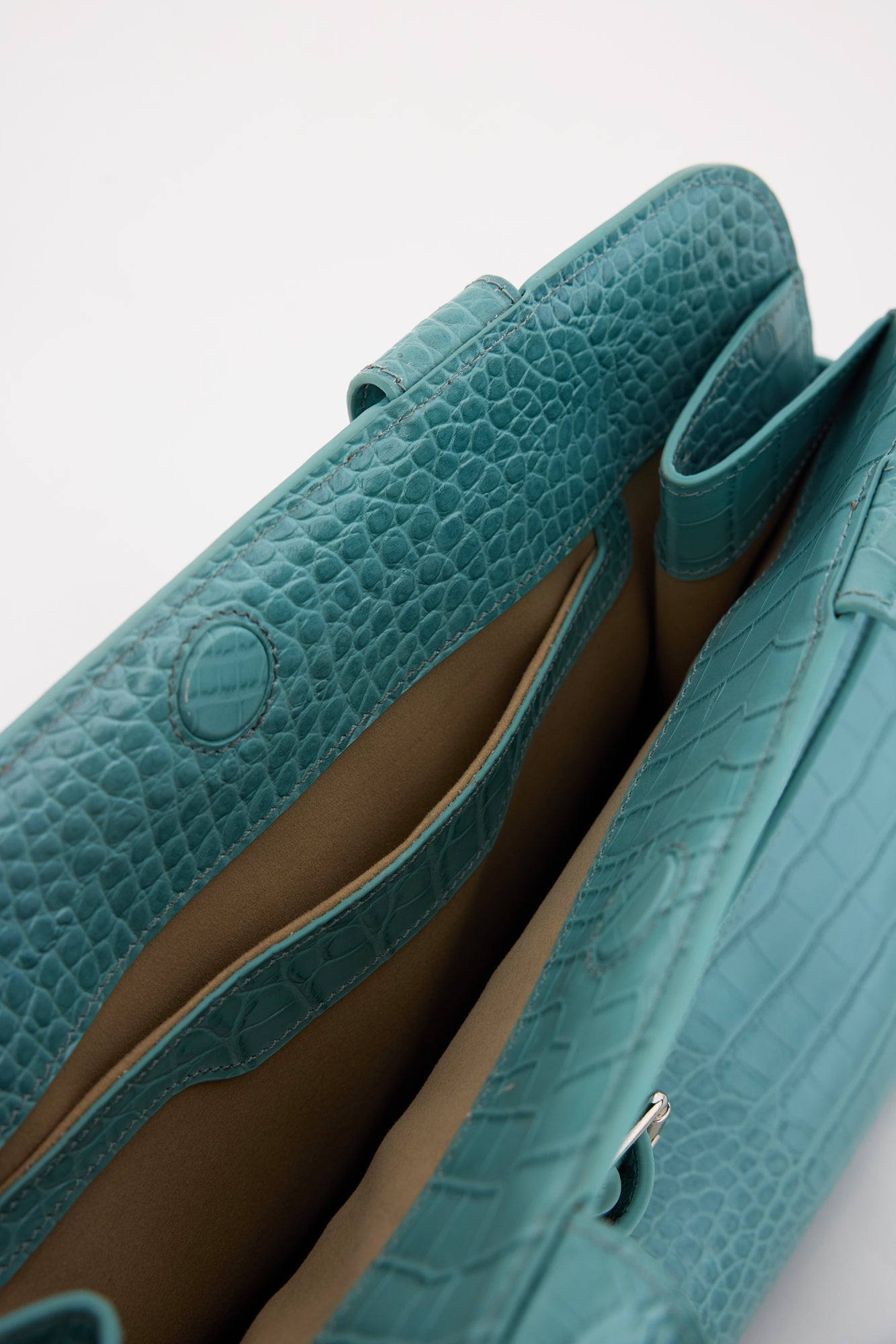 365 Bag Aquamarine Croc — Limited Edition Designation Official
