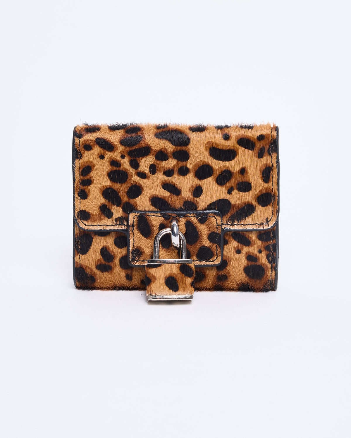 Leopard Print Fur Wallet Designation Official