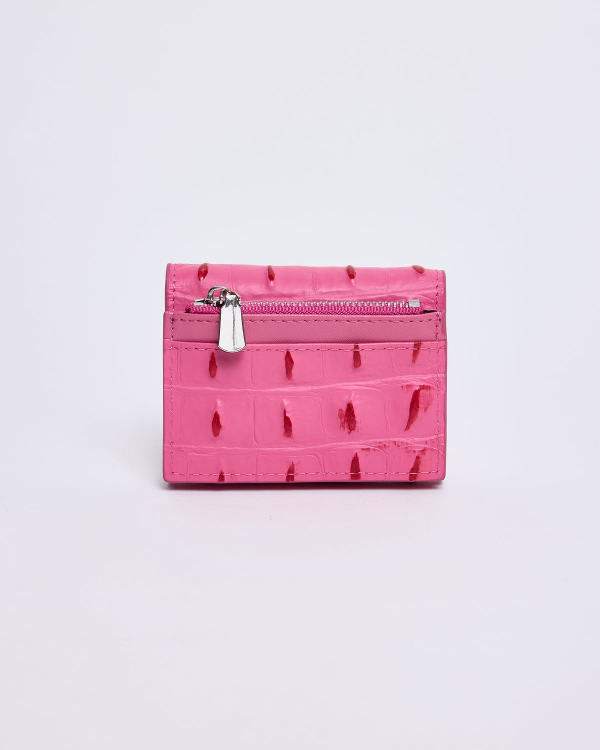 Pink Ombre Croc Wallet Designation Official