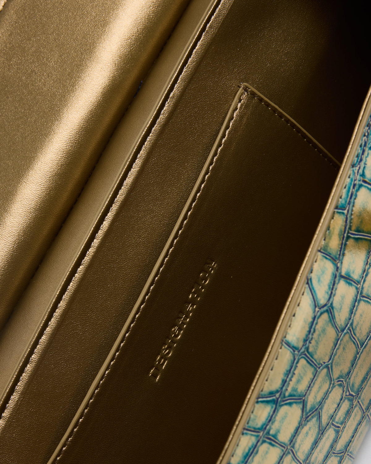 COMING SOON: Limited Edition Ombre Blue Gold New York Clutch Designation Official