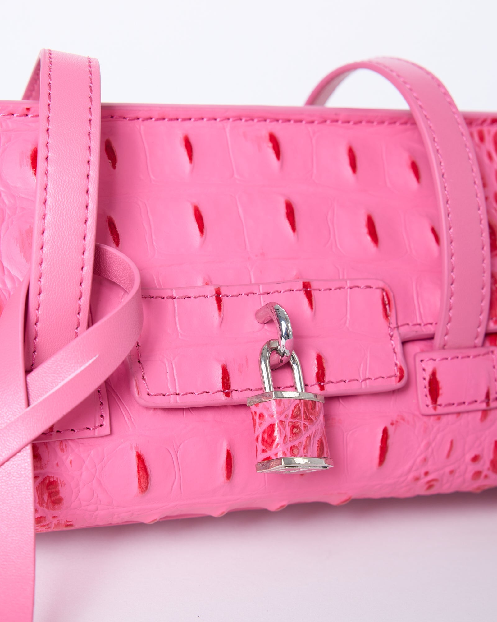 Pink Ombre Croc Bag Designation Official