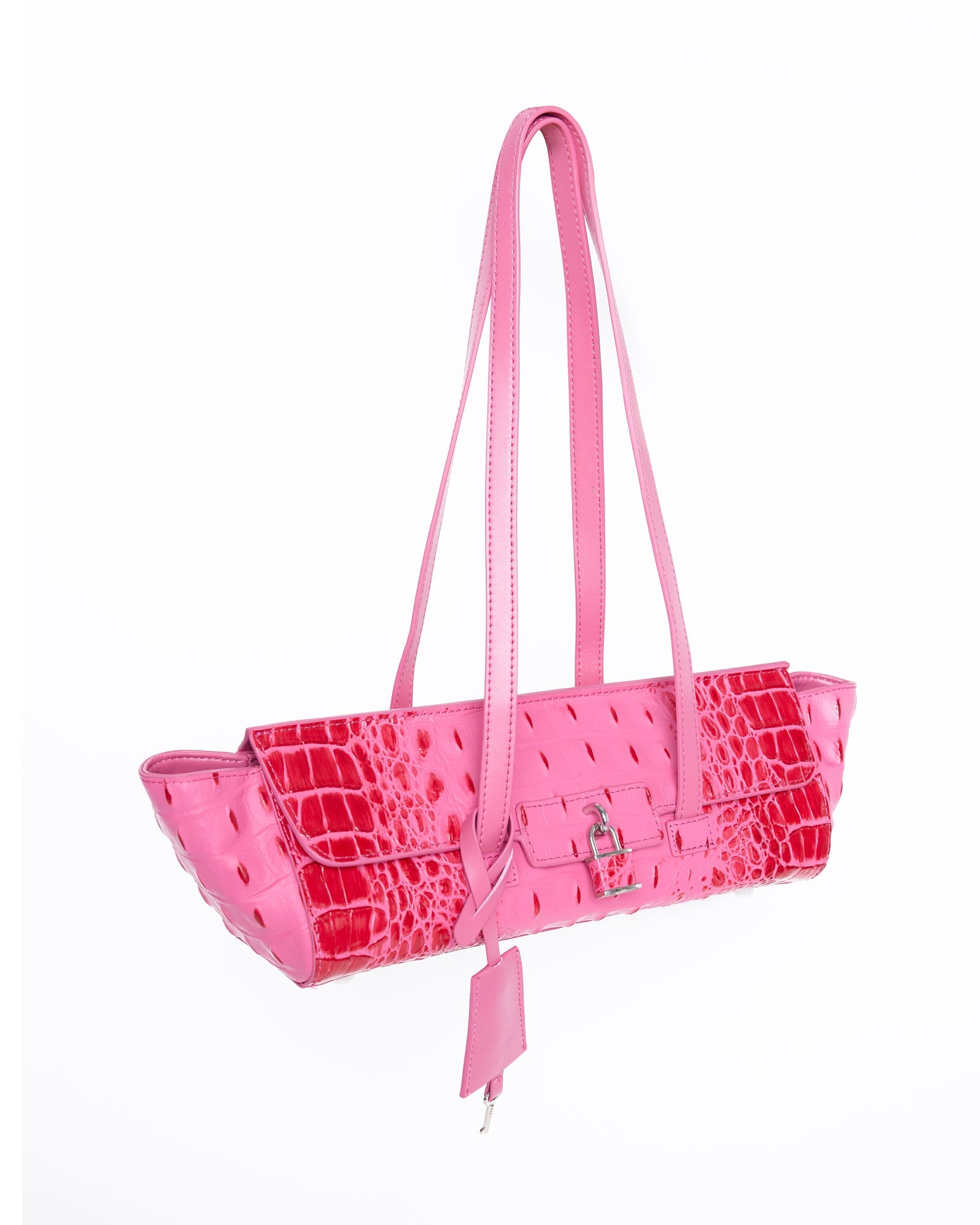 Pink Ombre Croc Bag Designation Official